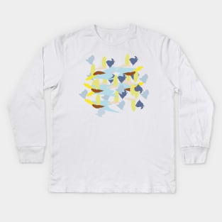 abstraction Kids Long Sleeve T-Shirt